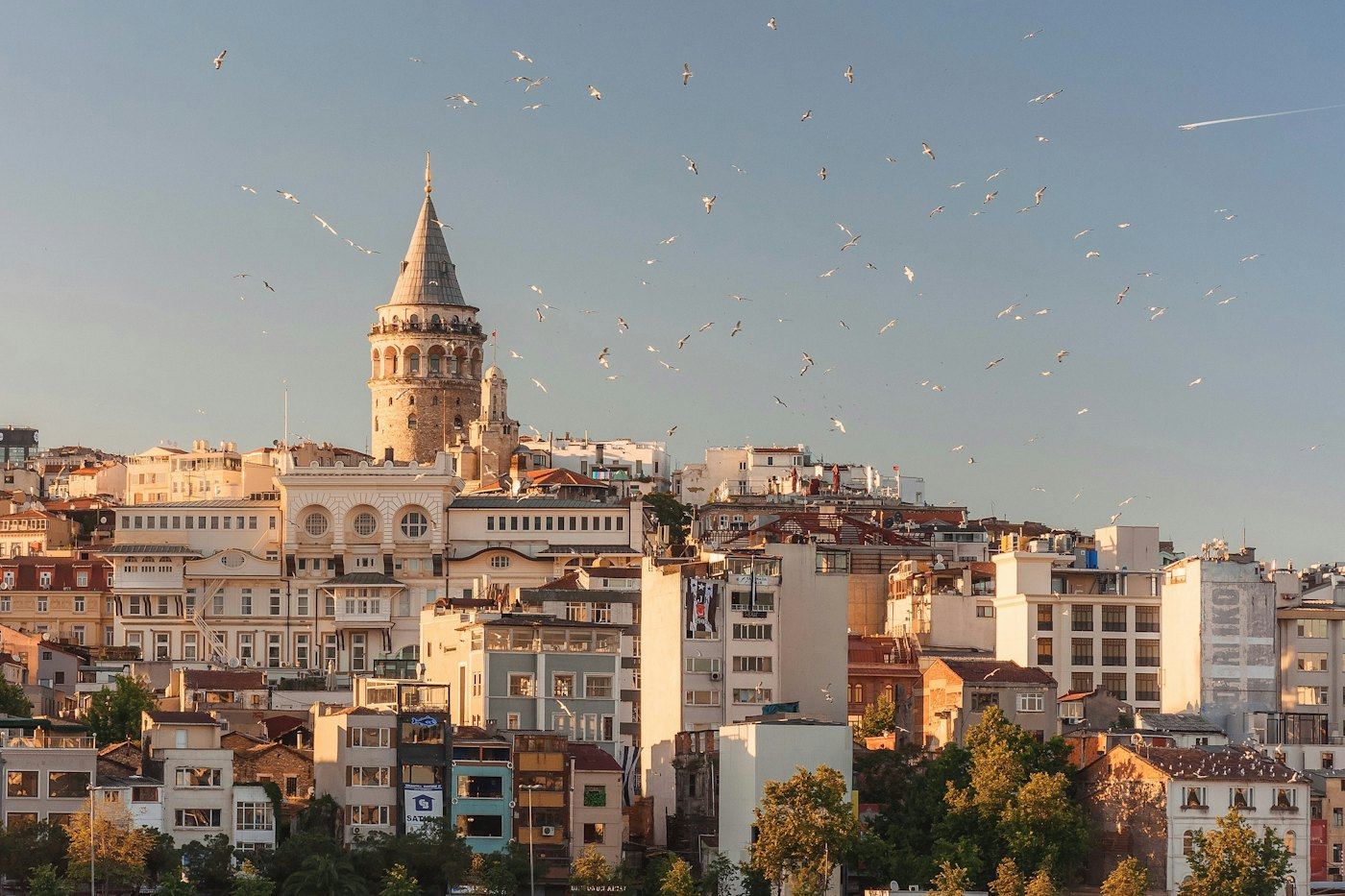 Galatatoren boven Istanbul