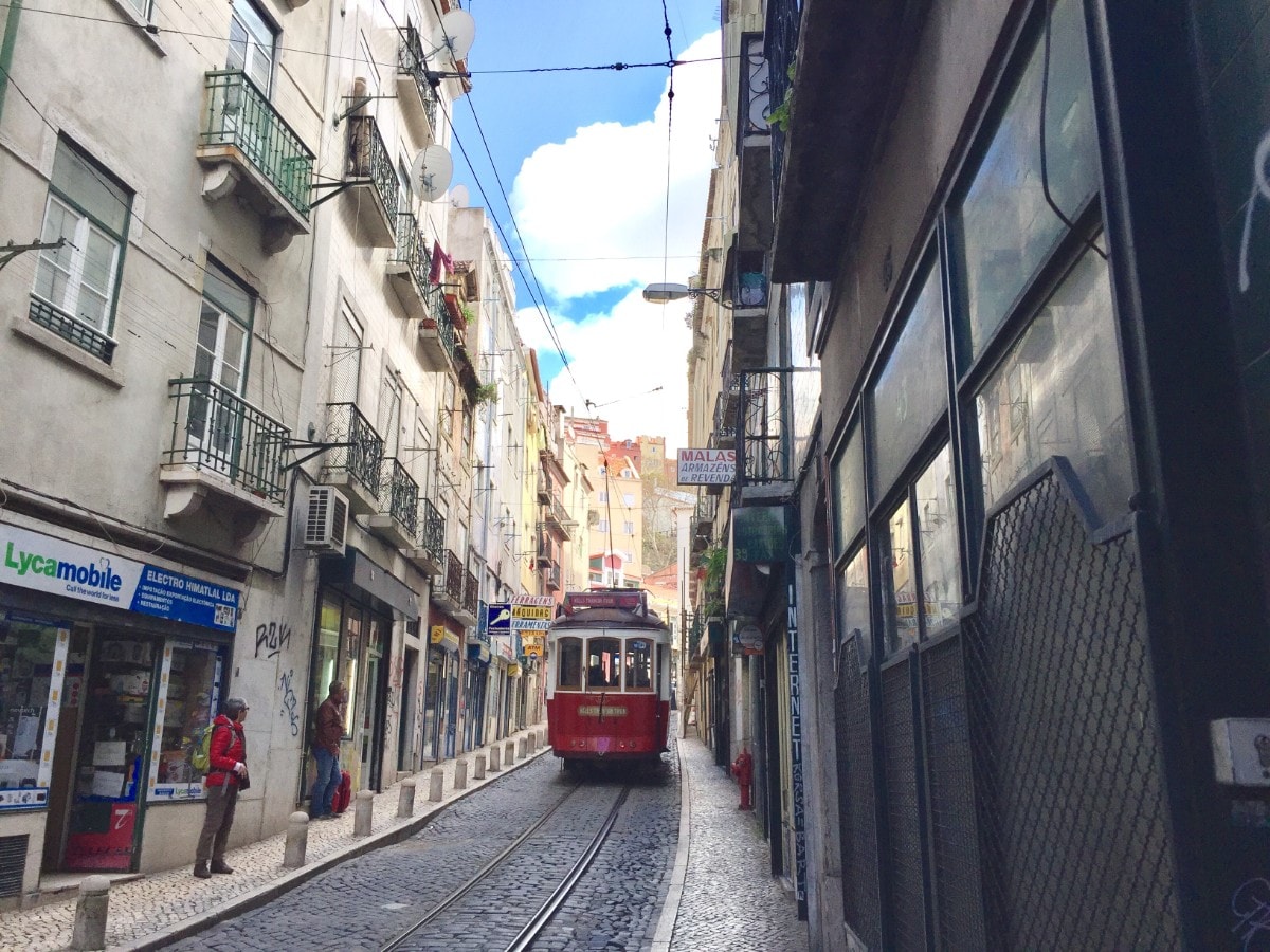 Tram 28 in Lisboa