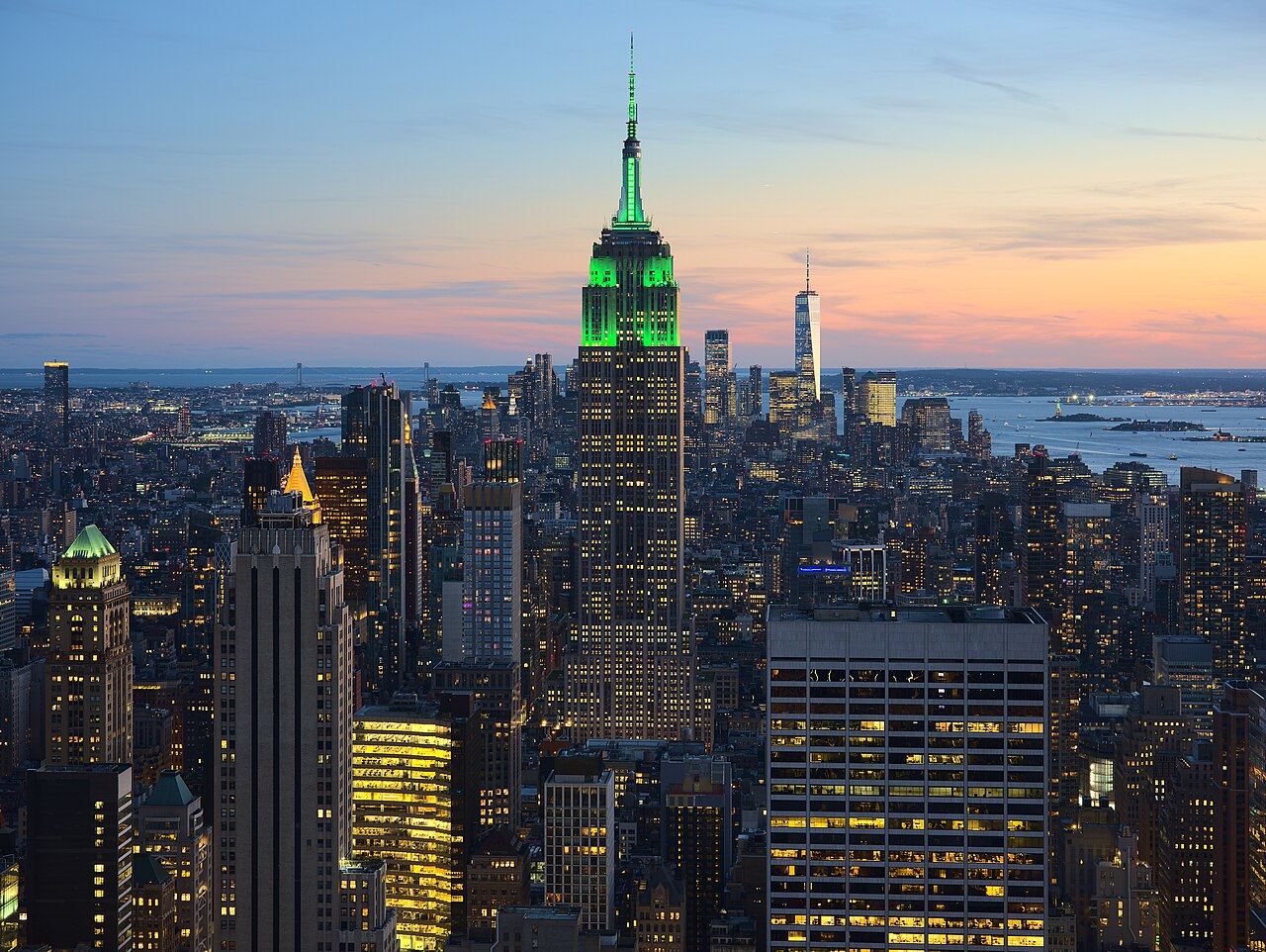 Dag 1: Midtown en uitzicht bij zonsondergang in New York
