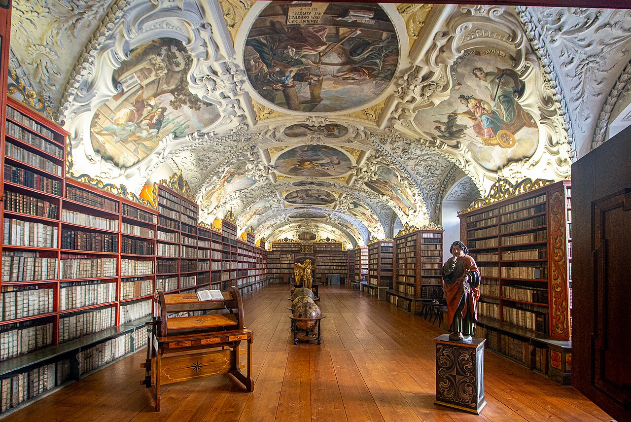 11. Strahovklooster en de bibliotheek in Praag