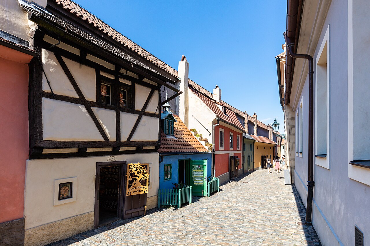 3. Gouden Straatje (Zlatá ulička) in Praag