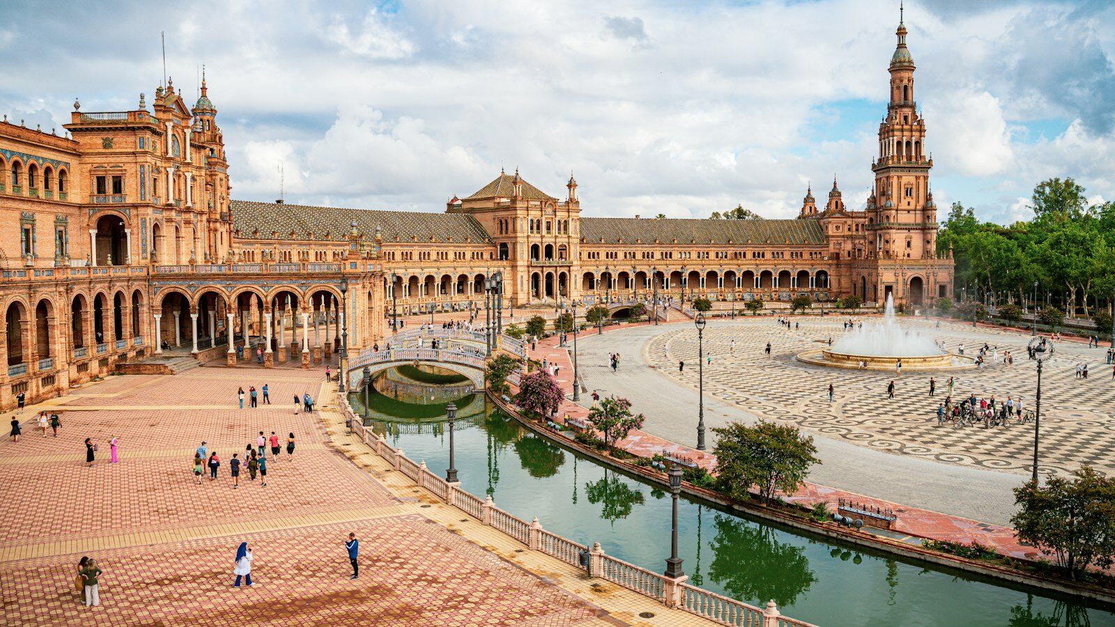 Plaza de España in Sevilla